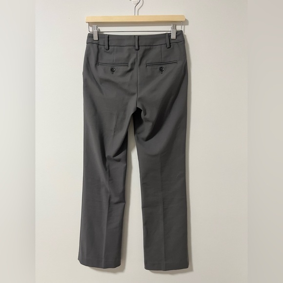 RW&Co Hepburn Grey Trousers Straight Slim Leg Pants - Picture 3 of 10